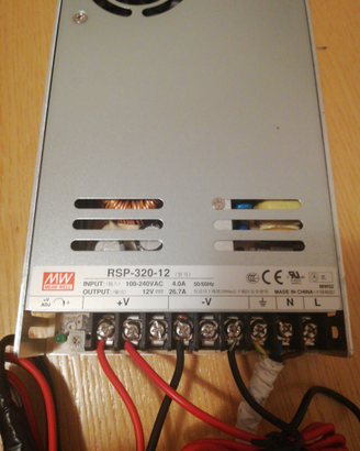 Alimentatore Box Mean Well RSP 320-12