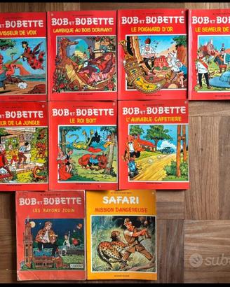 Vandersteen ed. lingua francese Bob et Bobette '60