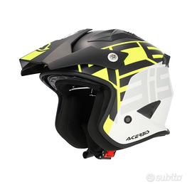 CASCO JET ARIA SPORT 22-06 ACERBIS grigio giallo