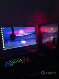 POSTAZIONE COMPLETA CON PC GAMING