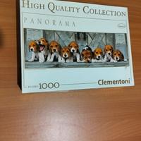 puzzle Clementoni 1000 pezzi Panorama beagles 