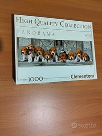 puzzle Clementoni 1000 pezzi Panorama beagles 