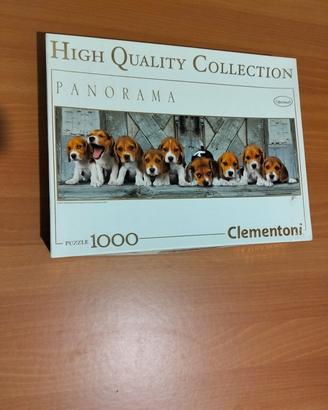 puzzle Clementoni 1000 pezzi Panorama beagles 