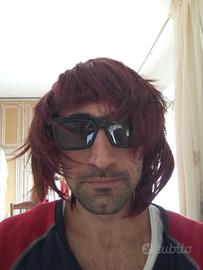 parrucca corta castana €7