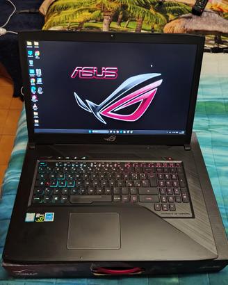 ASUS strix 17GL703GE,i7,SSD +HDD,Ram 16gb gaming