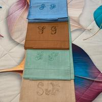 Set 4 asciugamani Lino