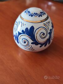 Ovetto in Ceramica di Faenza – Dipinto a mano