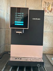 Macchina caffè cecotec in grani con montalatte