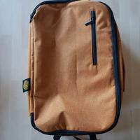 Zaino Einaudi, in poliestere, arancione, 40x20x25