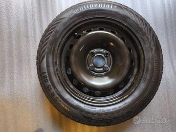 Cerchio + ruota di scorta 15"