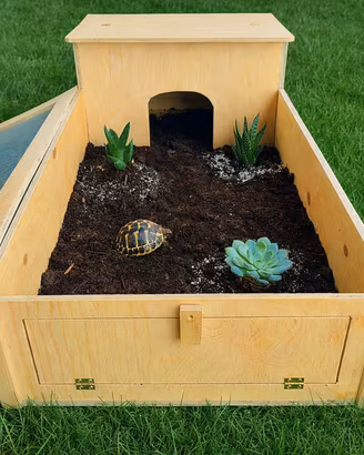 TERRARIO CASETTA PER TARTARUGHE DI TERRA 