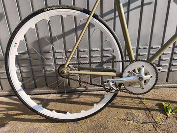 Bici single speed telaio pista