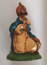 Statuina Presepe Vintage "Re Magio Inginocchiato /