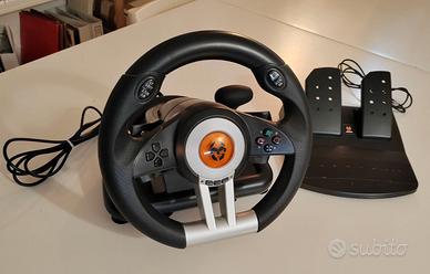 Volante KROM K-Dr con pedali e vibrazioni