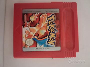 Pokèmon rosso Game boy Nintendo 