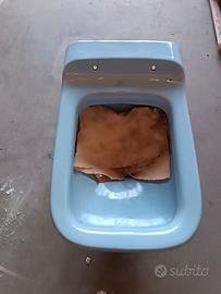wc ideal standard conca azzurro usato