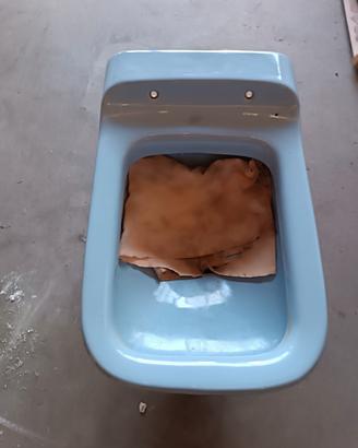 wc ideal standard conca azzurro usato