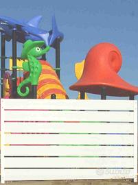 Recinzione cm 100xh60 in PVC e alluminio