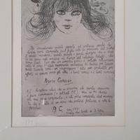 Incisione Acquaforte di Bruno Caruso - originale