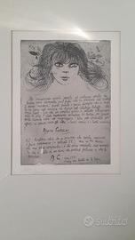 Incisione Acquaforte di Bruno Caruso - originale