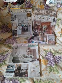 N.5 riviste di arredamento nuove"Casa Chic"(tot €7