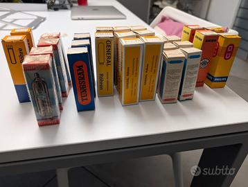 Lotto di Valvole Elettroniche Vintage (ECC82, E88C