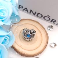 charm originale pandora cuore di dicembre 