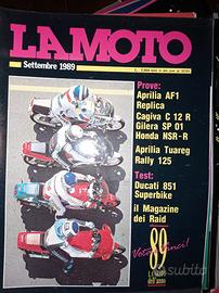 Rivista LA MOTO numero 9 anno 1989