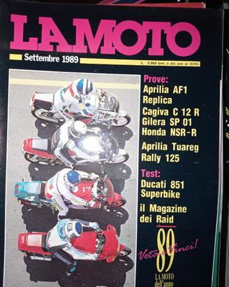 Rivista LA MOTO numero 9 anno 1989
