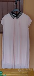 Vestito rosa donna