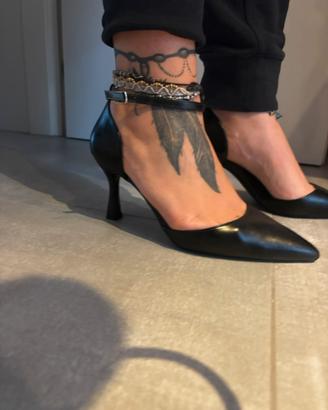 Scarpe eleganti donna Miss Globo Vera Pelle N 41