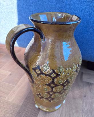 Vaso caraffa ceramica di Albisola