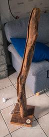 Lampada Artigianale Legno
