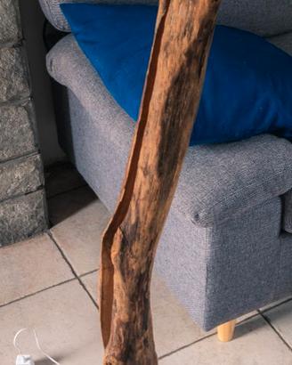 Lampada Artigianale Legno