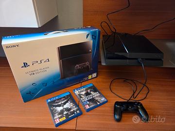 PlayStation 4 (PS4) 1TB, Completa, scatola, giochi