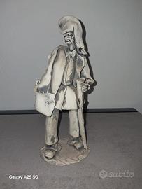 Statuina Vintage in Ceramica Sarda Stelio Mola