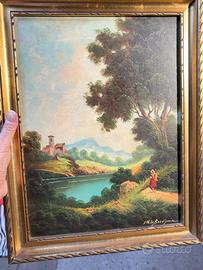 Olio su tela Tony Bordignon. Prezzo da concordare