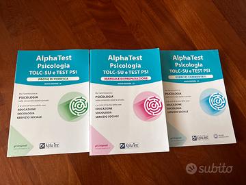 Libri Alpha test psicologia
