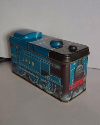 Scatola di latta vintage Locomotiva LNER 8676