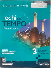 ISBN 9788839564610 Echi del tempo corso di storia