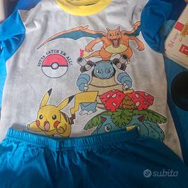 pigiama estivo pokemon