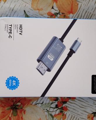 Cavo ultra Hd con terminale tipo C