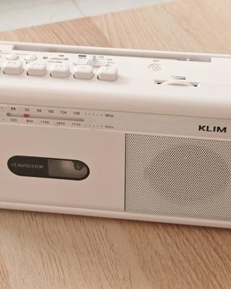 Lettore cassette, radio portatile bluetooth 