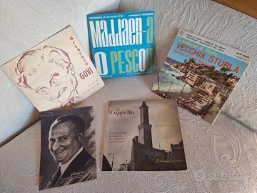 Genova:Vinili 45g canzoni tradiz.e spartiti