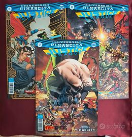 Universo Dc Rinascita Justice League numeri 7-8-9