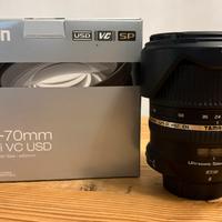 Tamron 24-70 F2,8 DI VC USD per Nikon