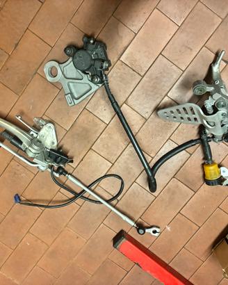 Pedane originali yamaha r6 2007