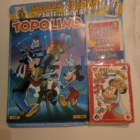 Topolino+mazzo carte rosso Silvia Ziche 