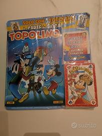 Topolino+mazzo carte rosso Silvia Ziche 
