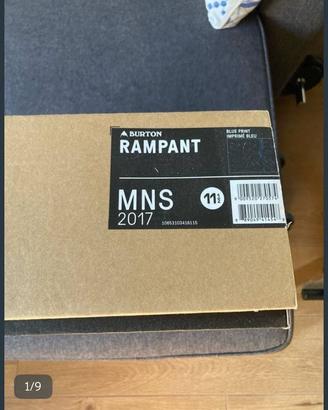 Scarponi snowboard burton Rampant